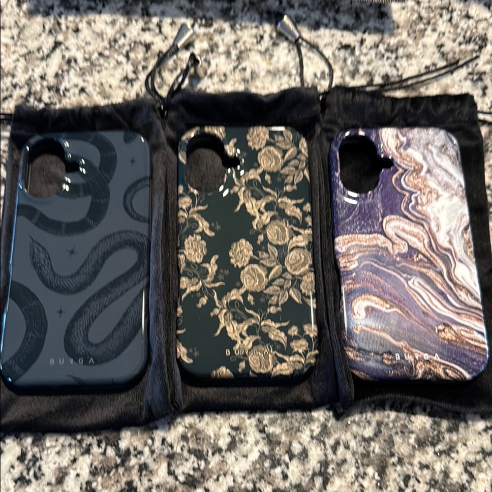 [Unused] Burga Tough MagSafe phone cases, iPhone 16.